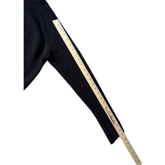 Athleta WOOL CASHMERE ASPEN TURTLENECK SWEATER size S Black - Picture 9 of 10